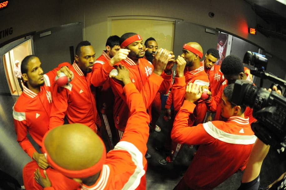 I Rockets si preparano alla sfida contro i Clippers al Toyota Center di Houston (Getty Images)